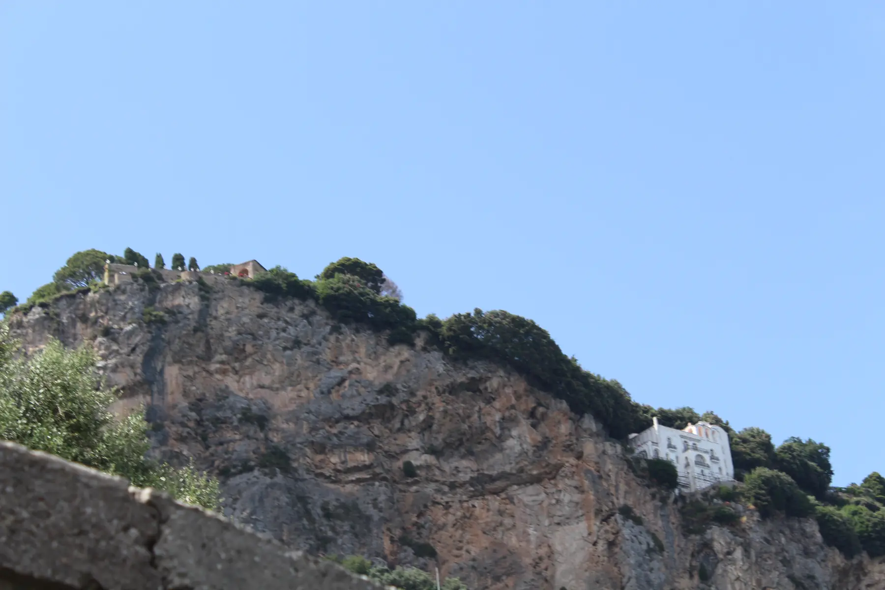 The gardens of Villa Cimbrone, Ravello, looking out over the coast